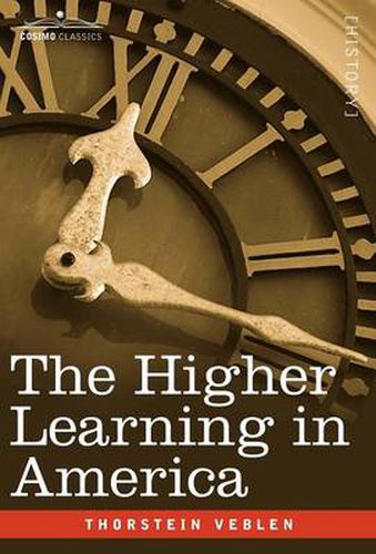 Cover image for The Higher Learning in America