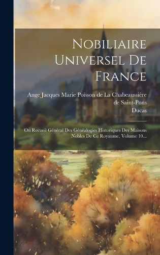 Cover image for Nobiliaire Universel De France