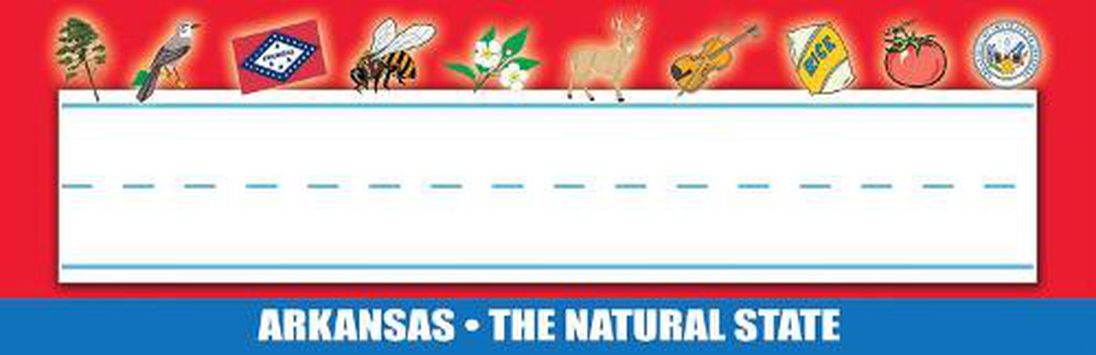 Cover image for Arkansas Nameplates - Pack of 36