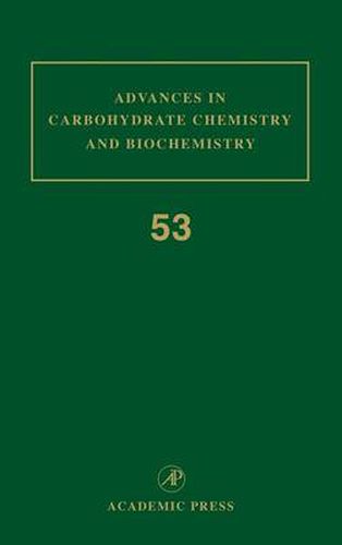 Cover image for Advances in Carbohydrate Chemistry and Biochemistry