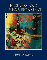 Cover image for Business and Its Environment
