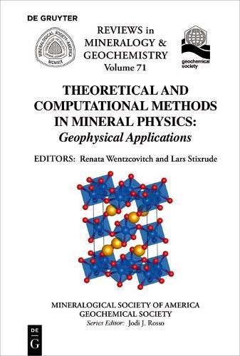 Cover image for Theoretical and Computational Methods in Mineral Physics: Geophysical Applications