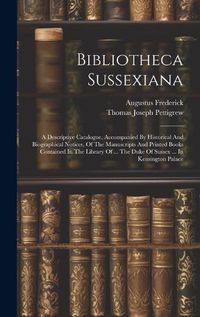 Cover image for Bibliotheca Sussexiana