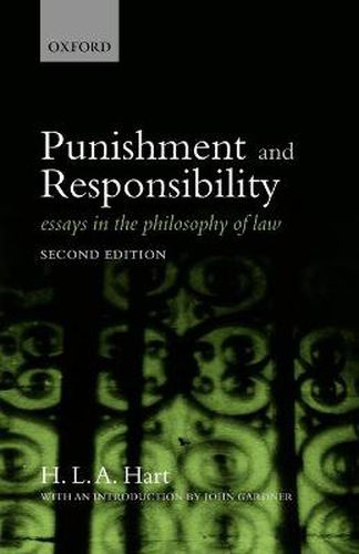 Cover image for Punishment and Responsibility: Essays in the Philosophy of Law