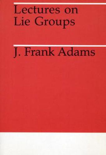 Cover image for Lectures on Lie Groups