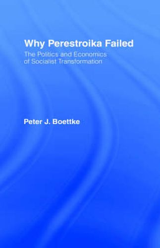 Cover image for Why Perestroika Failed