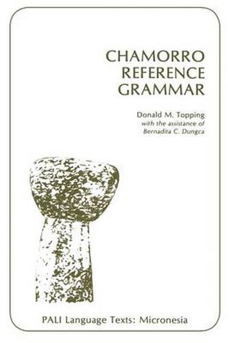 Cover image for Chamorro Reference Grammar