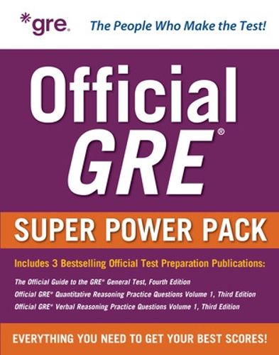Cover image for Official GRE Super Power Pack, Third Edition