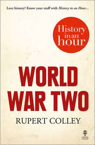 Cover image for World War Two: History in an Hour