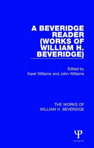 Cover image for A Beveridge Reader (Works of William H. Beveridge)