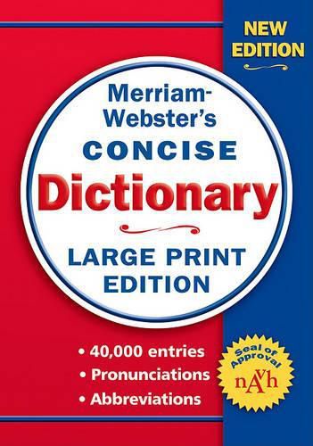 Cover image for Merriam-Webster's Concise Dictionary