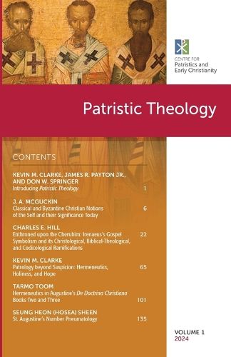 Cover image for Patristic Theology, Volume 1