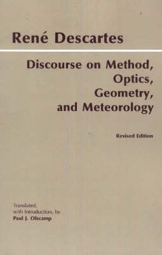 Cover image for Discourse on Method, Optics, Geometry, and Meteorology