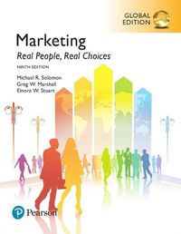 Cover image for Marketing: Real People, Real Choices, Global Edition