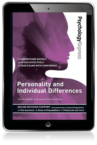 Cover image for Psychology Express: Personality and Individual Differences (Undergraduate Revision Guide)