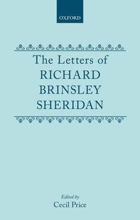 Cover image for The Letters of Richard Brinsley Sheridan