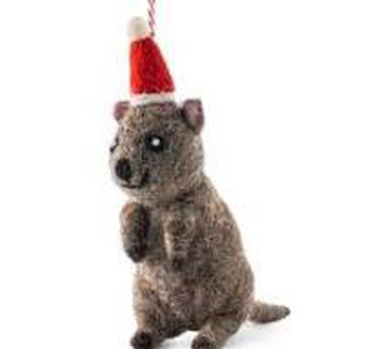 Cover image for Quokka Queenie Felt Decoration