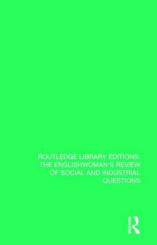 Cover image for The Englishwoman's Review of Social and Industrial Questions: 1892