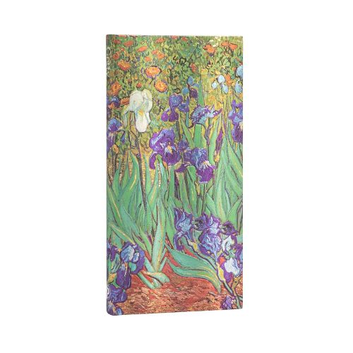 Cover image for Van Gogh's Irises Slim Lined Hardcover Journal