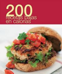 Cover image for 200 Recetas Bajas En Calorias