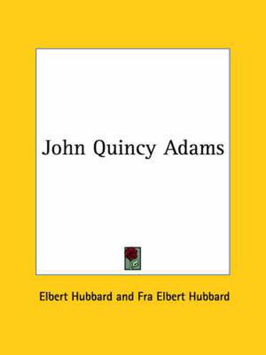 Cover image for John Quincy Adams