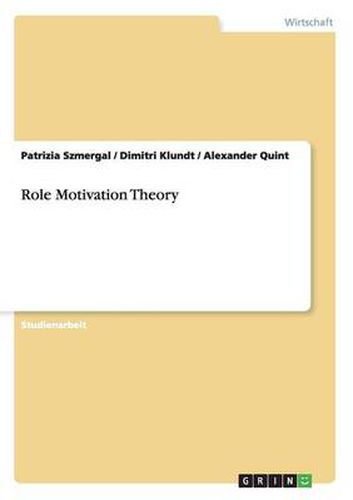 Role Motivation Theory