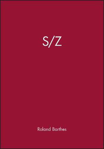 Cover image for S/Z