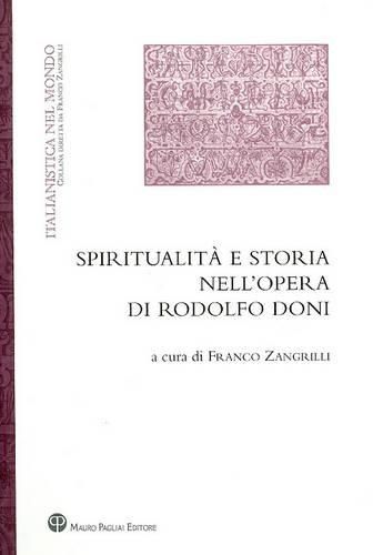 Cover image for Spiritualita E Storia Nell'opera Di Rodolfo Doni