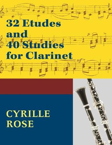 Cover image for 32 Etudes and 40 Studies for Clarinet: (Dover Chamber Music Scores)