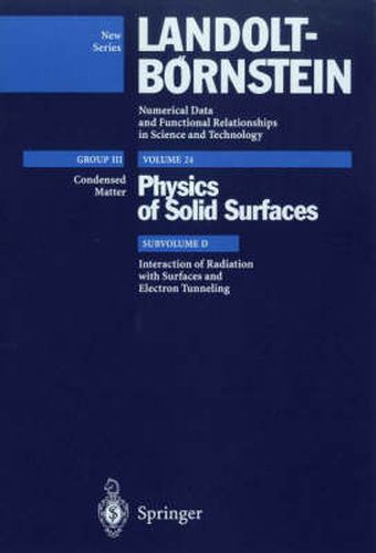 Cover image for Interaction of Radiation with Surfaces and Electron Tunneling