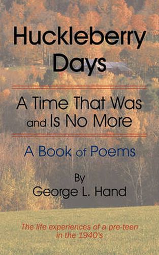 Cover image for Huckleberry Days