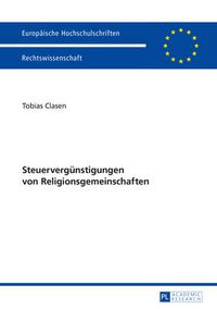 Cover image for Steuerverguenstigungen Von Religionsgemeinschaften
