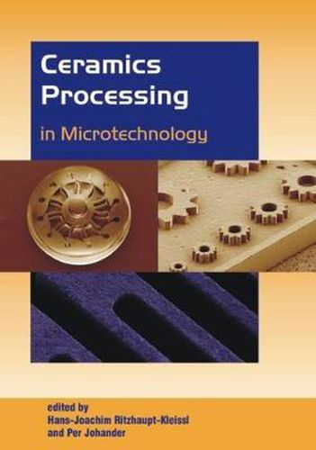 Cover image for Ceramics Processing in Microtechnology