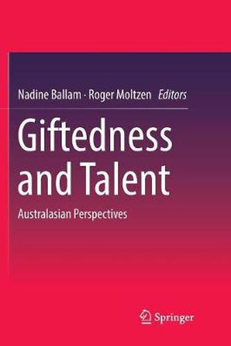 Cover image for Giftedness and Talent: Australasian Perspectives