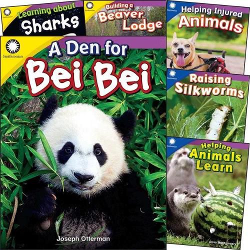 Cover image for Smithsonian Informational Text: Animals Grades K-1: 6-Book Set