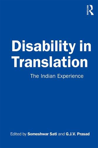 Cover image for Disability in Translation: The Indian Experience
