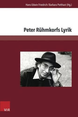 Cover image for Peter Ruhmkorfs Lyrik