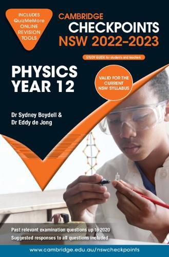 Cover image for Cambridge Checkpoints NSW Physics Year 12 2022-2023