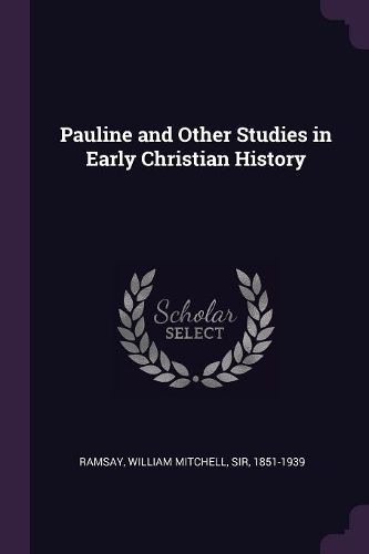 Cover image for Pauline and Other Studies in Early Christian History