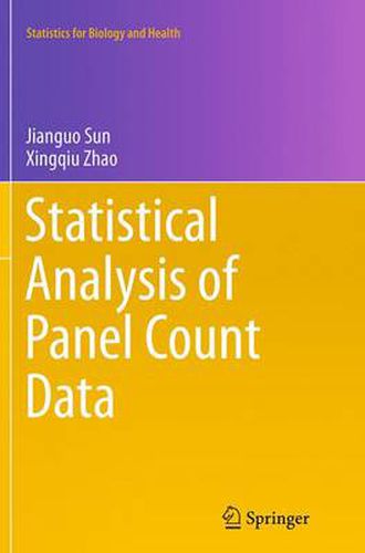 Cover image for Statistical Analysis of Panel Count Data