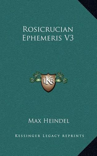 Rosicrucian Ephemeris V3