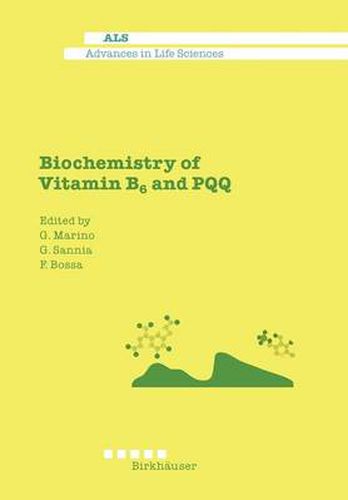 Cover image for Biochemistry of Vitamin B6 and PQQ