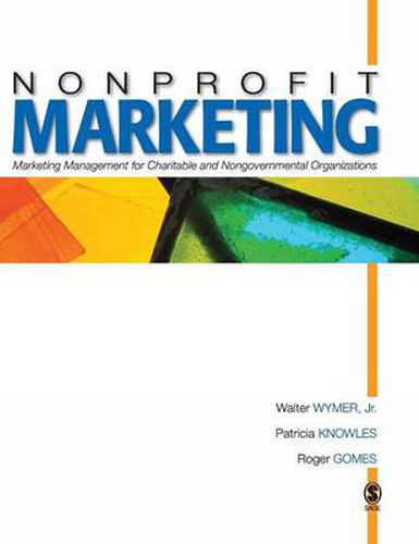 Cover image for Nonprofit Marketing: Marketing Management for Charitable and Nongovernmental Organizations