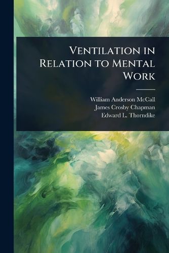Cover image for Ventilation in Relation to Mental Work