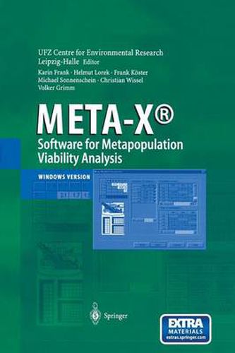 META-X (R)-Software for Metapopulation Viability Analysis