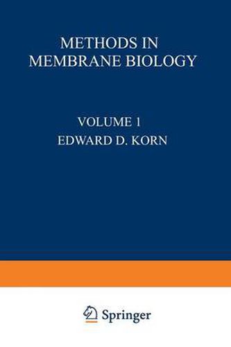 Cover image for Methods in Membrane Biology: Volume 1