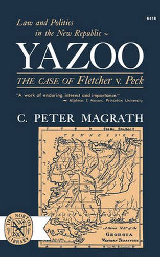 Cover image for Yazoo: The Case of Fletcher V. Peck