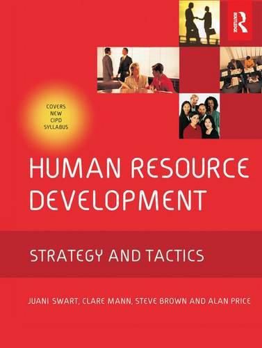 Cover image for Human Resource Development: Strategy and Tactics