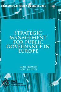 Cover image for Strategic Management for Public Governance in Europe