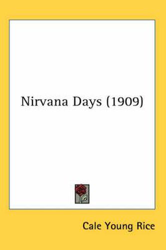 Nirvana Days (1909)